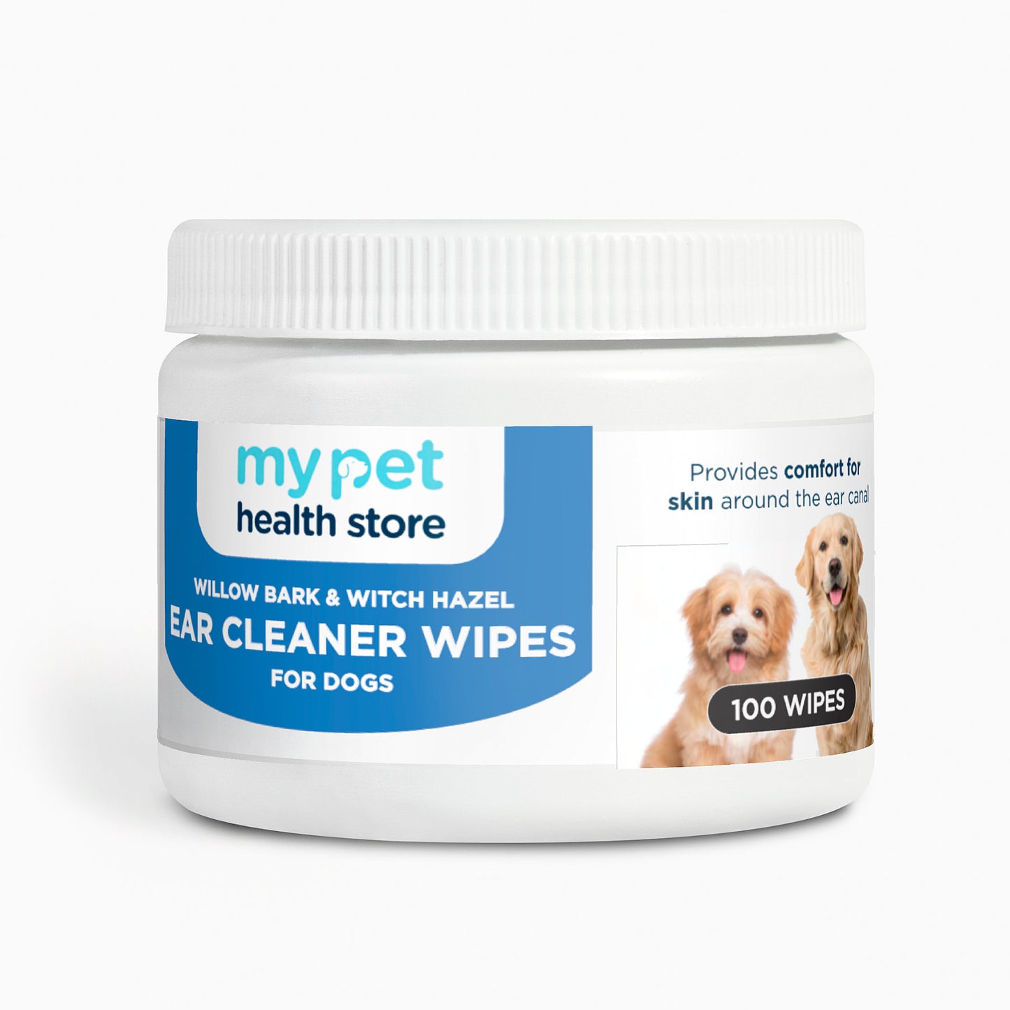 Dog Ear Cleaner Wipes - 100 Wipes - Easy To Use, Help To Prevent Ear Infections