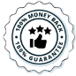 100% Money back guarantee